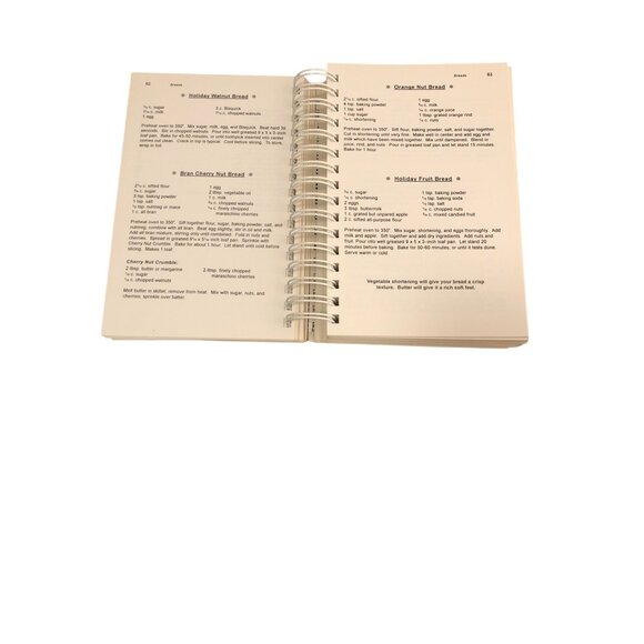 KUBs Christmas Kitchens Remembered Cookbook  Spiral-Bound  Holiday Recipes Tips - Picture 10 of 12